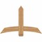 Ekena Millwork Bellingham Timber Gable Bracket, Western Red Cedar, 48"W x 32"H x 1 1/2"D x 5 1/2"F, 16/12 Pitch GBW048X32X0206BEL00SWR - alternate 1